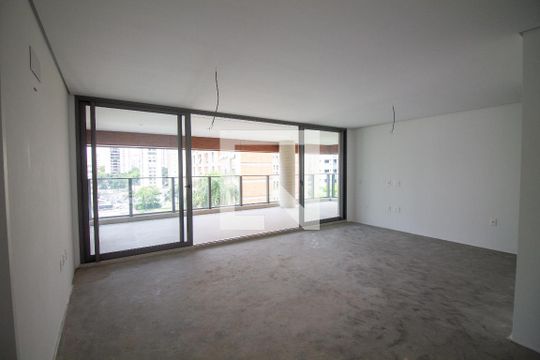  Sala / Sala de Jantar de apartamento à venda com 4 quartos, 231m² em Brooklin, São Paulo