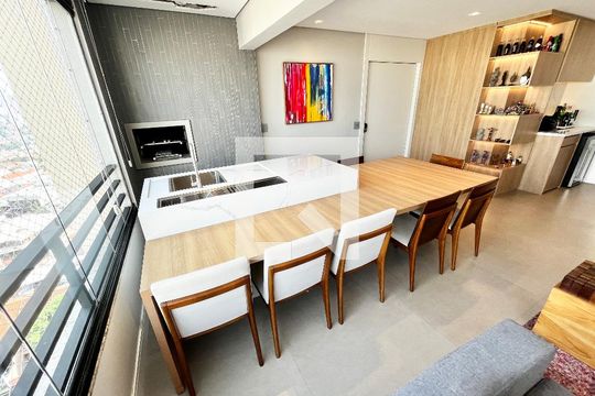 Sala/Varanda Gourmet de apartamento à venda com 3 quartos, 130m² em Lauzane Paulista, São Paulo