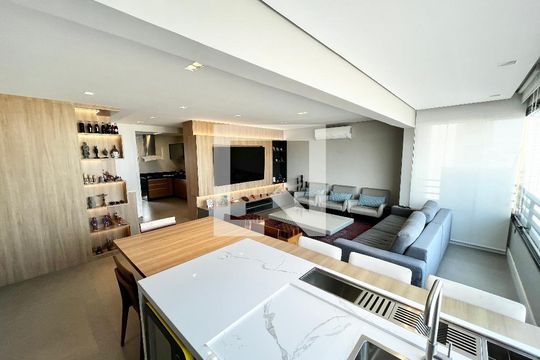 Sala/Varanda Gourmet de apartamento à venda com 3 quartos, 130m² em Lauzane Paulista, São Paulo