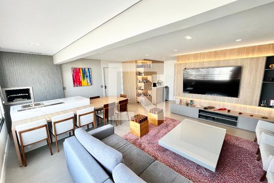Sala/Varanda Gourmet de apartamento à venda com 3 quartos, 130m² em Lauzane Paulista, São Paulo