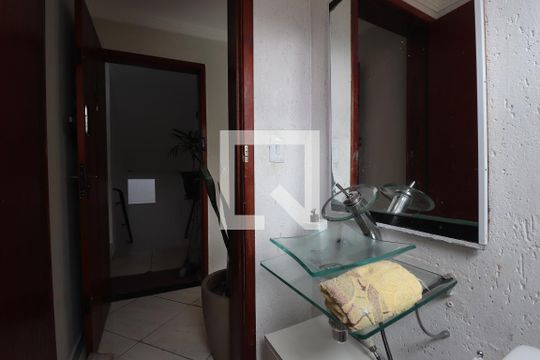 Lavabo de apartamento à venda com 3 quartos, 177m² em Vila Eldizia, Santo André