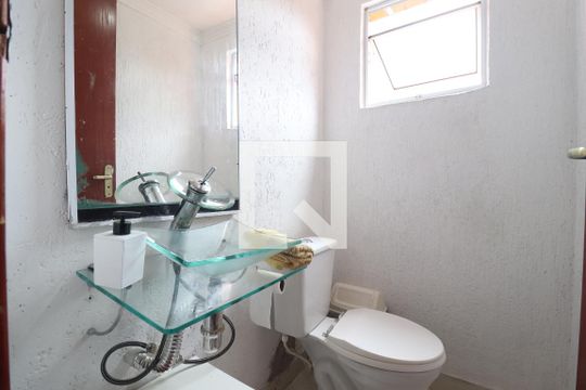 Lavabo de apartamento à venda com 3 quartos, 177m² em Vila Eldizia, Santo André