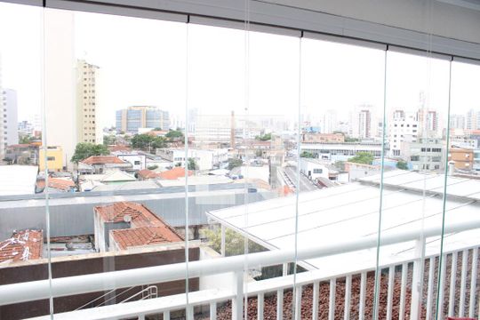 Varanda de apartamento para alugar com 1 quarto, 46m² em Brás, São Paulo