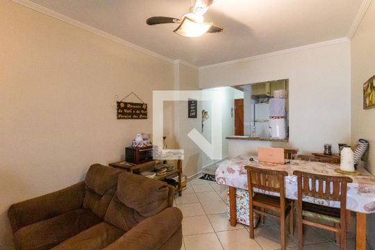Sala de apartamento para alugar com 2 quartos, 142m² em Vila Caiçara, Praia Grande