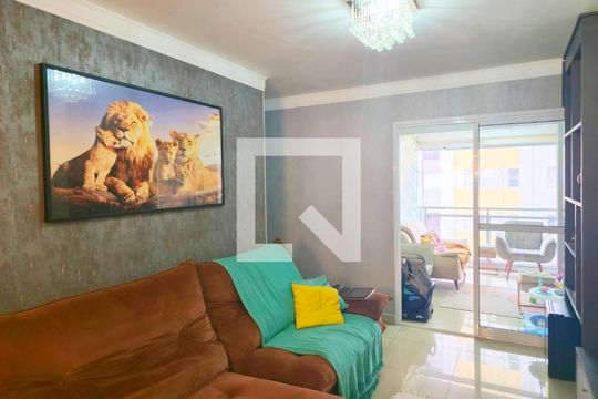 Sala  de apartamento à venda com 4 quartos, 118m² em Picanço, Guarulhos