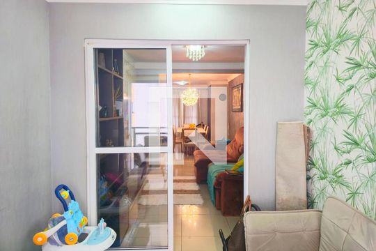 Varanda da Sala  de apartamento à venda com 4 quartos, 118m² em Picanço, Guarulhos