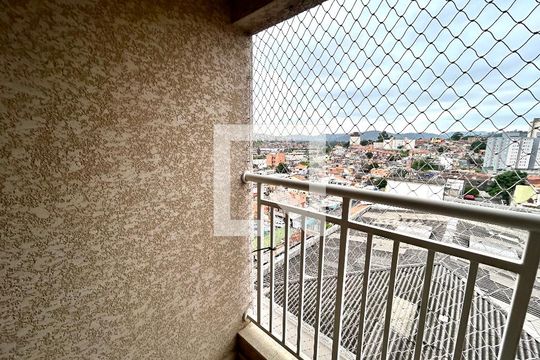 Varanda da Sala de apartamento à venda com 2 quartos, 66m² em Vila Galvão, Guarulhos