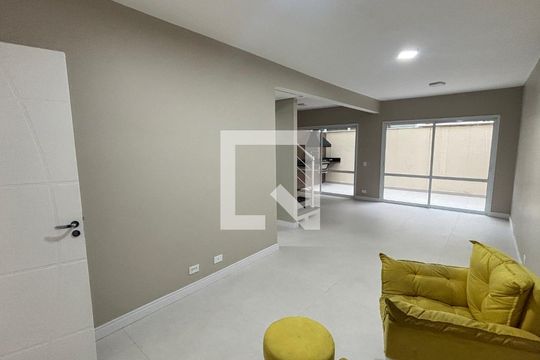 Sala - Sala de Jantar de casa de condomínio à venda com 4 quartos, 144m² em Vila Sao Pedro, Santo André