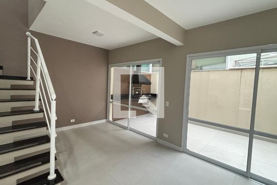 Sala - Sala de Jantar de casa de condomínio à venda com 4 quartos, 144m² em Vila Sao Pedro, Santo André