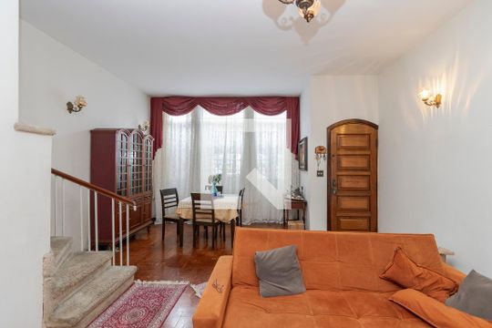 Sala de casa para alugar com 3 quartos, 159m² em Brooklin, São Paulo