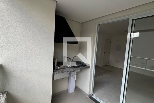 Sala - Sala de Jantar Varanda de apartamento à venda com 2 quartos, 65m² em Parque das Nações, Santo André
