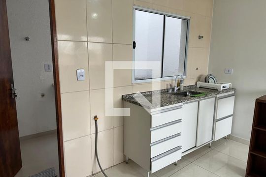 Cozinha de apartamento à venda com 2 quartos, 43m² em Chácara Califórnia, São Paulo