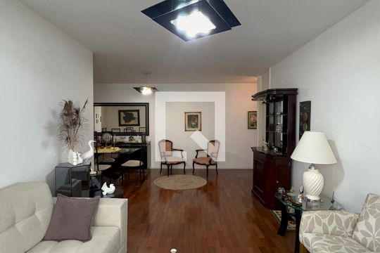 Sala de apartamento para alugar com 3 quartos, 117m² em Pinheiros, São Paulo
