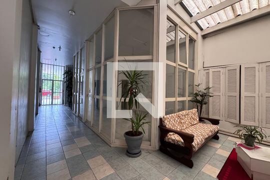 Área comum de kitnet/studio à venda com 1 quarto, 28m² em Centro, São Leopoldo