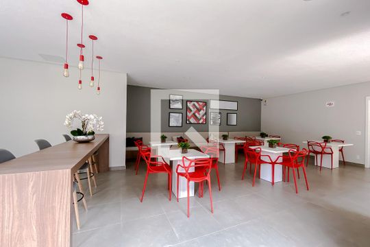 Área comum - Salão de festas de apartamento à venda com 2 quartos, 36m² em Quarta Parada, São Paulo