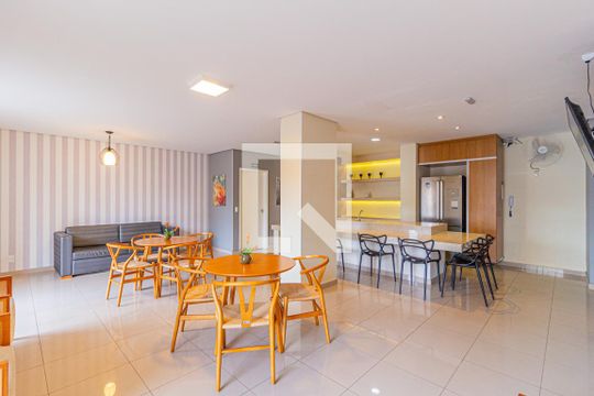 Área comum - Salão de festas de apartamento à venda com 2 quartos, 55m² em Jardim Roberto, Osasco