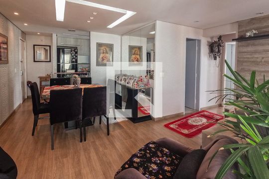 Sala de apartamento para alugar com 2 quartos, 65m² em Vila Siqueira (zona Norte), São Paulo