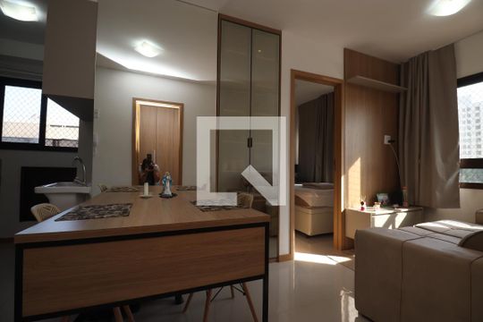 Sala/Cozinha de apartamento para alugar com 2 quartos, 37m² em Federação, Salvador