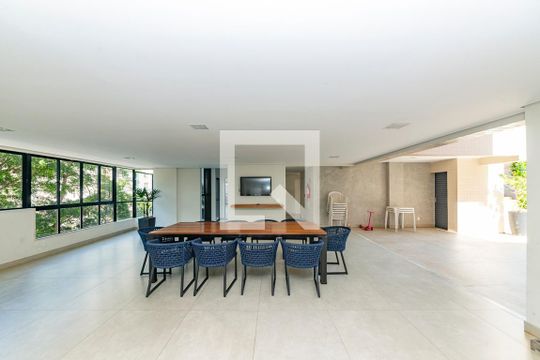 Área comum de apartamento à venda com 3 quartos, 100m² em Santo Antônio, Belo Horizonte