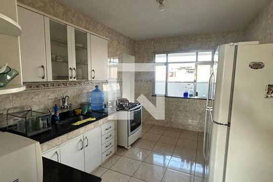 Cozinha de casa para alugar com 3 quartos, 100m² em Centro, Mesquita