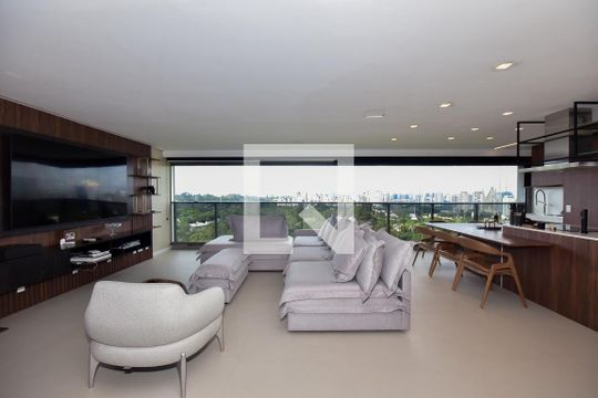 Sala de apartamento à venda com 2 quartos, 142m² em Jurubatuba, São Paulo