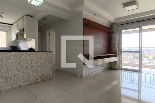 Sala de apartamento à venda com 2 quartos, 65m² em Vila do Castelo, São Paulo