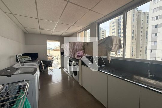 Área de Serviço de apartamento para alugar com 1 quarto, 33m² em Paquetá, Belo Horizonte