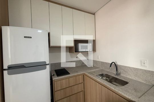 Sala/Cozinha de apartamento para alugar com 1 quarto, 33m² em Paquetá, Belo Horizonte
