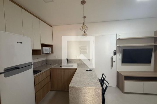 Sala/Cozinha de apartamento para alugar com 1 quarto, 33m² em Paquetá, Belo Horizonte