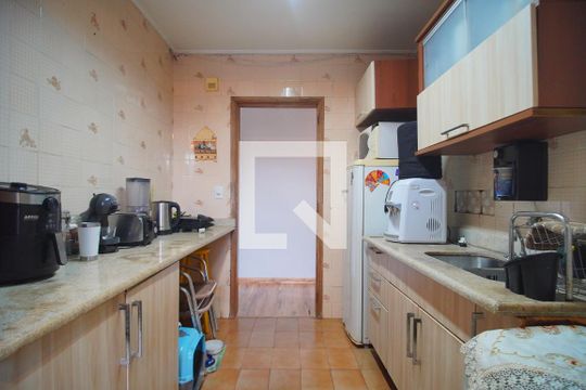 Cozinha de apartamento à venda com 2 quartos, 85m² em Pátria Nova, Novo Hamburgo