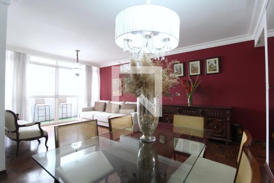 Sala de apartamento para alugar com 2 quartos, 99m² em Vila Uberabinha, São Paulo