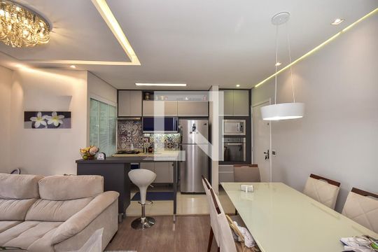Sala de apartamento à venda com 2 quartos, 62m² em Fazenda Morumbi, São Paulo