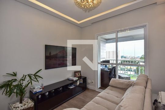 Sala  de apartamento à venda com 2 quartos, 62m² em Fazenda Morumbi, São Paulo