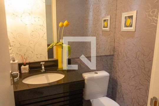 Lavabo de apartamento para alugar com 4 quartos, 145m² em Águas Claras, Brasília