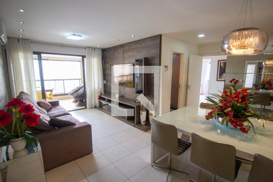 Sala de apartamento para alugar com 4 quartos, 145m² em Águas Claras, Brasília