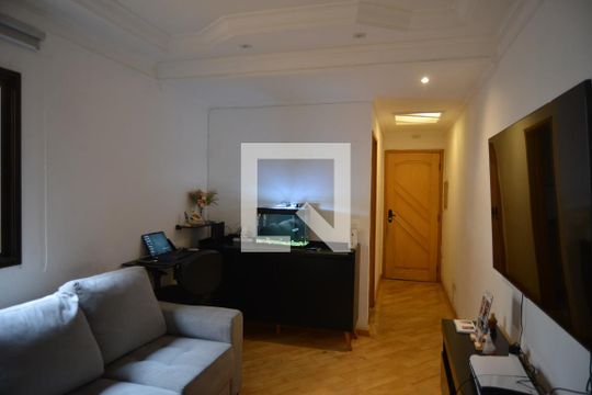 Sala de apartamento à venda com 2 quartos, 90m² em Vila Pires, Santo André
