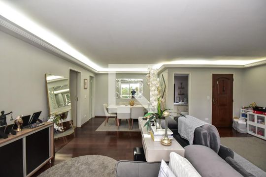 Sala de apartamento para alugar com 4 quartos, 147m² em Jardim Ampliacao, São Paulo