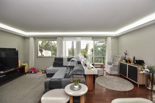 Sala de apartamento para alugar com 4 quartos, 147m² em Jardim Ampliacao, São Paulo