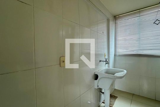 área de serviço de apartamento à venda com 3 quartos, 78m² em Santo Antônio, Belo Horizonte
