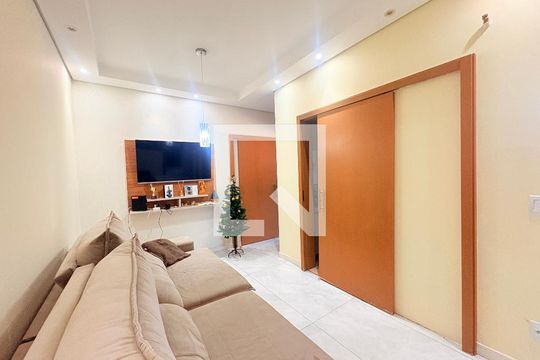 Sala de apartamento à venda com 2 quartos, 60m² em Cecap, Jundiaí