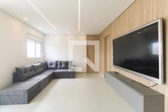 Sala  de apartamento para alugar com 2 quartos, 81m² em Cidade Mãe do Céu, São Paulo