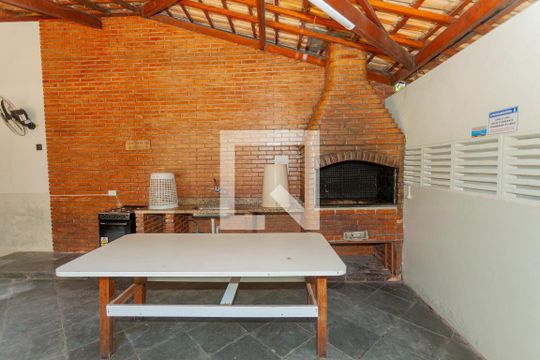 Área comum - Churrasqueira de apartamento para alugar com 2 quartos, 56m² em Socorro, São Paulo