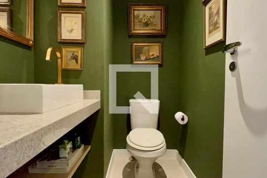 Lavabo de apartamento à venda com 3 quartos, 149m² em Vila Madalena, São Paulo