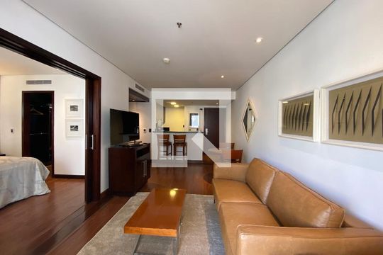 Sala de apartamento para alugar com 1 quarto, 60m² em Itaim Bibi, São Paulo