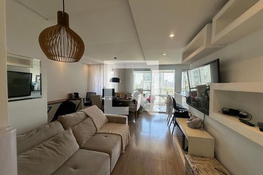 Sala de apartamento para alugar com 2 quartos, 69m² em Alphaville Empresarial, Barueri
