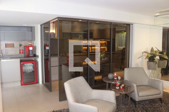 Sala de apartamento para alugar com 3 quartos, 244m² em Santo Antônio, São Caetano do Sul