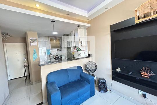 Sala de apartamento à venda com 1 quarto, 44m² em Encantado, Rio de Janeiro
