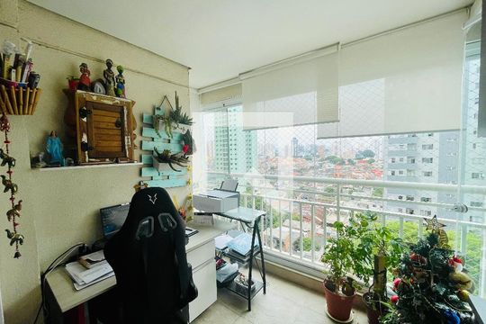 Varanda da Sala de apartamento à venda com 2 quartos, 65m² em Gopouva, Guarulhos
