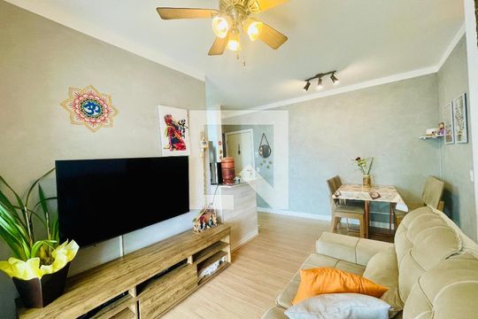 Sala de apartamento à venda com 2 quartos, 65m² em Gopouva, Guarulhos