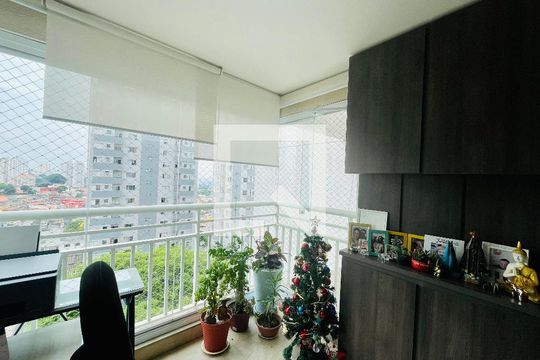 Varanda da Sala de apartamento à venda com 2 quartos, 65m² em Gopouva, Guarulhos